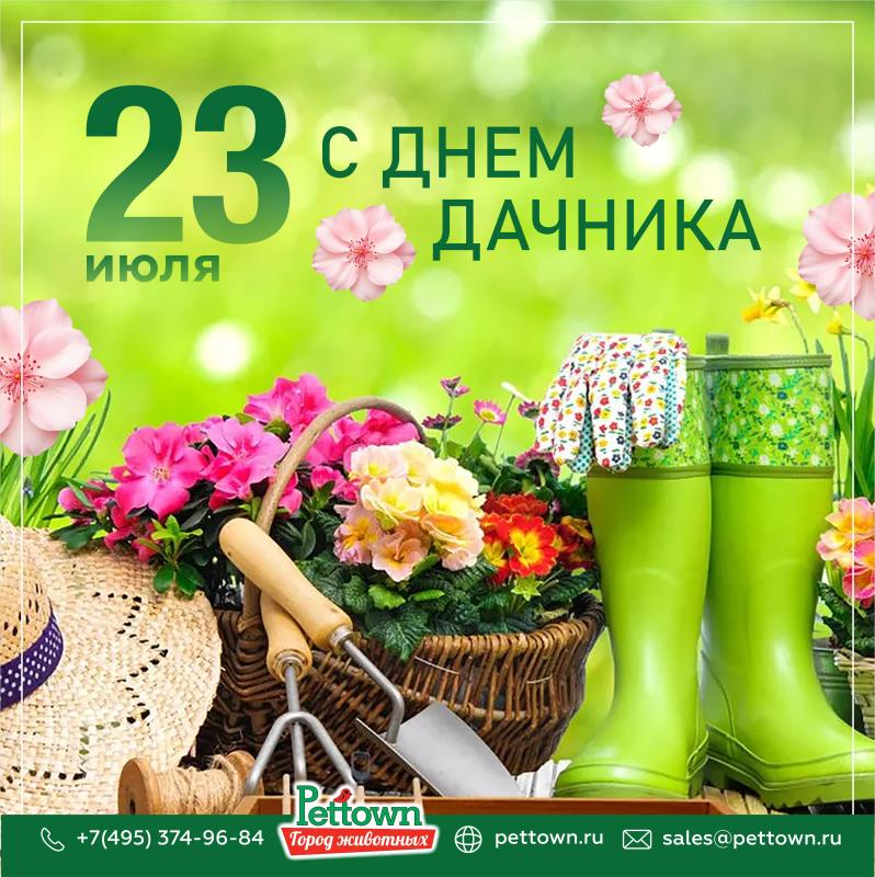 С Днем дачника!